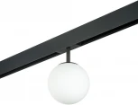 Трековый светильник однофазный 220V Lightstar Teta PRO110107 (шар)