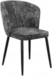 Стул DikLine 347 микровелюр M14 серый, ножки черные