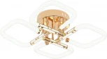Потолочная люстра светодиодная Escada Lacerta 10265/4LED 45Вт металл/акрил, золото (220V)