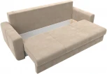 Диван прямой Лига-031 (Бежевый/Велюр) Лига Диванов арт.121253