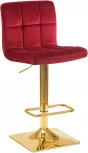 Стул барный GOLDIE (бордовый велюр (MJ9-43))