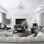 Подвесная люстра Arte Milano AM345620 345620/5 CR (220V, подвески, на цепи, подсвечник, свеча)