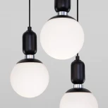 Подвесной светильник Eurosvet Bubble 50151/3 черный (220V, на проводе, шарики)