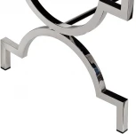 Банкетка Garda Decor 47ED-BEN006-LL (Хром/Сиреневый)