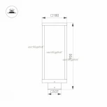 Наземный светильник Arlight Cub 021805