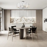 Потолочная люстра на штанге Arte Milano Sorrento-2409 372409/8/100/570 CR (220V)