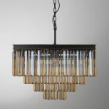 Подвесная люстра Citilux Мартин CL332242 (220V, хрусталь, на цепи)