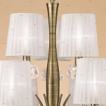 Подвесная большая люстра Mantra Loewe 4730 (220V, на цепи)