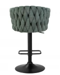Стул барный LEON (зеленая ткань (LAR 275-23))