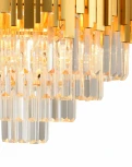 Подвесная люстра Natali Kovaltseva Vertigo 81440/8C GOLD