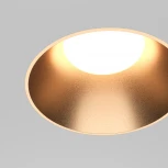 Встраиваемый светильник под гипсокартон IP54 Maytoni Share DL126-GU10-TRS-MG