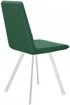 Стул 202 В10 GREEN, ножки белые Dikline 00-00062055