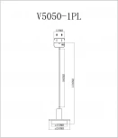 Подвесной светильник Moderli Solumn V5050-1PL (LED, 220V, на проводе, круглые)