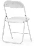 Стул Woodville на металлокаркасе Fold 1 складной white / white 15478
