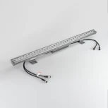 Светодиодный прожектор линейный IP65 AR-LINE-1000L-36W-24V RGB (Grey, 30 deg, DMX512) (Arlight, Закрытый) 023633