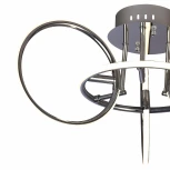 Потолочная люстра Mantra Aros 5756 (регулировка яркости, LED, 220V, диммер, пульт управления, кольцо)