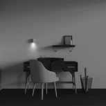 Настенный светильник Maytoni Calipso C106WL-01-GU10-BS (220V, круглые)