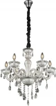 Подвесная люстра Globo Teejay 64118-6 (220V, на цепи, подсвечник, свеча)