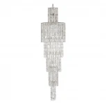 Подвесная люстра каскадная Arti Lampadari Valencia E 1.11.50.501 N (220V, хрусталь, на цепи)