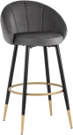 Стул барный Stool Group Наоми велюр серый УТ000036369
