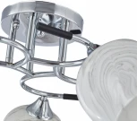 Потолочная люстра на штанге Arte Milano AMALFI-327985 327985/5 CR+BK (220V)