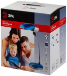 Интерьерная настольная лампа Эра NE-301-E27-15W-GR (для детской, 220V, выключатель)