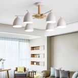 Потолочная люстра на штанге Noa 6 White ImperiumLoft Noa01 (183469-26) (220V)