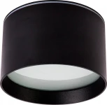 Светильник потолочный Feron HL373 48733 25W, GX70, черный (220V, круглые, IP44)