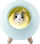 Ночник светодиодный с выключателем регулировкой яркости и зарядкой от USB ЭРА NLED-468-1W-GR