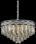 Подвесная люстра каскадная Wertmark Calista WE135.12.103 (220V, хрусталь, на цепи)