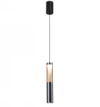 Подвесной светильник светодиодный Escada 609/S LED Grey/Black (220V, на проводе, круглые)