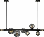 Подвесной светильник Canto V000240 (11026/8PL Black) (220V, на тросе, шар)