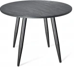 Стол Sheffilton SHT-TU14/TT 90 МДФ черный муар/каменный уголь