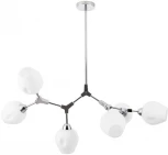 Потолочная люстра на штанге Arte Lamp Yuka A4103SP-6CC (220V, шарики)