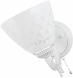 Бра с выключателем Arte Milano AM343837 343837/1W WT+SL (220V)