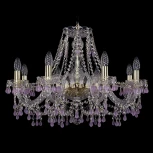 Подвесная люстра Bohemia 1410 1410/8/240/G/V7010