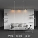 Трековый светильник магнитный 3W 24V Maytoni Luna TR185-1-3W2.7K-B (LED, шар)