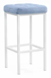Барный стул Woodville Лофт катания дасти блю / белый матовый 507428