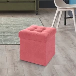 Пуфик Dreambag складной Коралловый Велюр 13584