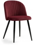 Стул Woodville на металлокаркасе Gabi 1 wine red / black 15379