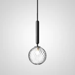 Подвесной светильник Raffin Black/Transparent ImperiumLoft Raffin01 (177910-26) (220V, на проводе, шар)