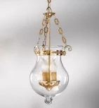 Подвесной светильник Nervilamp L05/4 (220V, на цепи, под старину)