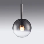 Подвесной светильник iLedex Aura 8615P-1S BK-SM (220V, на проводе, шар)