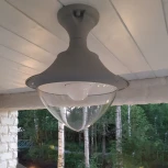 Потолочный светильник уличный Fumagalli Vivi V50.115.000.LXH27 (220V, круглые, IP65)