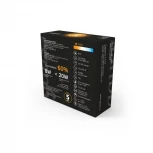 Лампочка светодиодная GX53 8 Вт 680 lm 3000K теплое желтое свечение Gauss 108008108