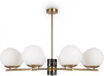 Потолочная люстра на штанге Freya Marble FR5230PL-08BS (шарики)