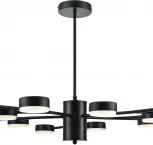 Потолочная люстра на штанге Lumion Torina 8117/15 черный, металл LED GX53 15*7W 220V