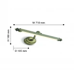 Подсветка для картин Favourite Artifex 2435-2W (LED, 220V, под старину)