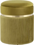 Пуф Миранда с ящиком велюр оливковый УТ000035333