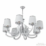 Подвесная люстра Arte Milano Florentia-9247 309247/8 Wh/Ni (220V, на цепи)